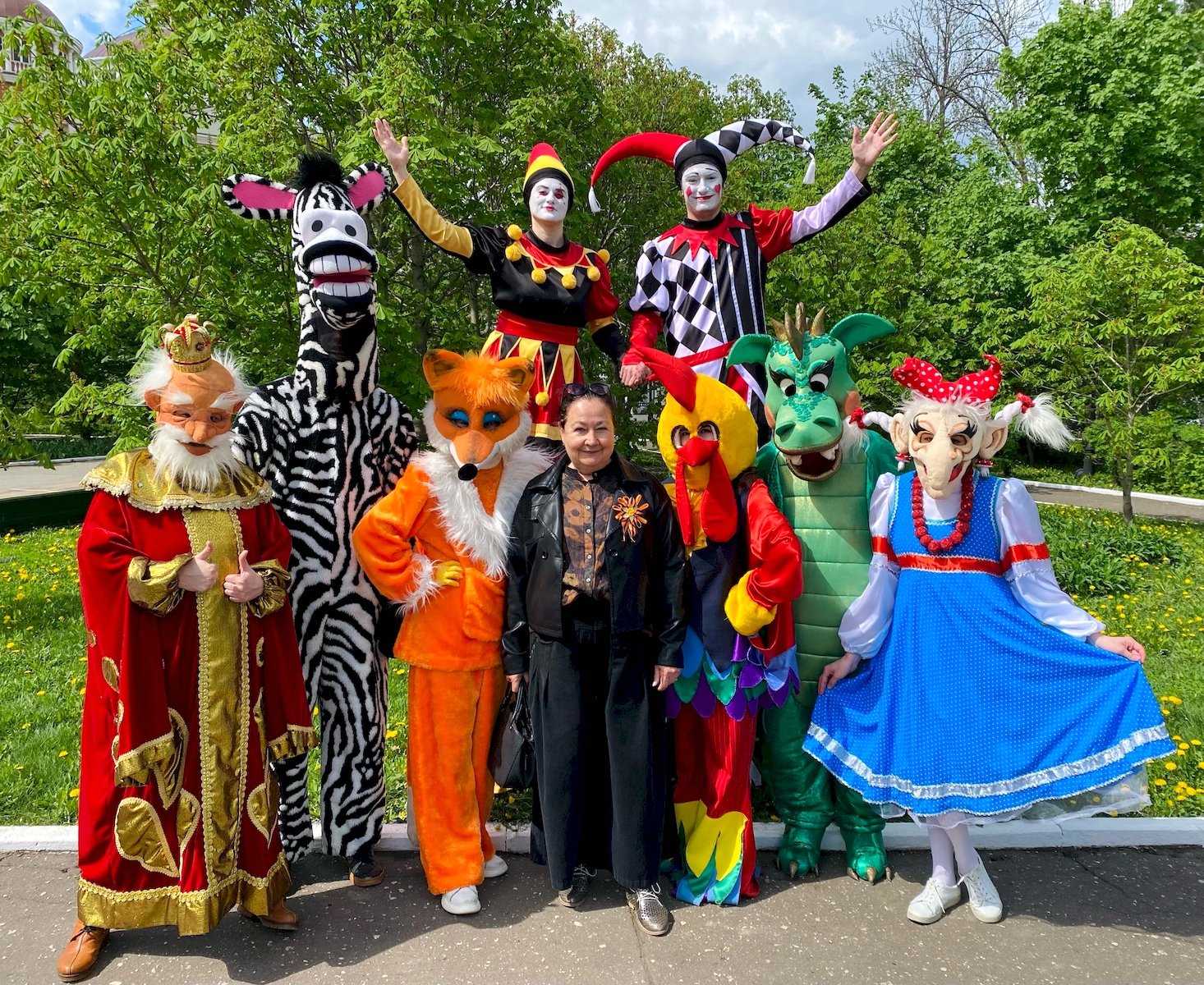 Театр Актера и Куклы «Крошка» принял активное участие в праздновании 1 мая! 