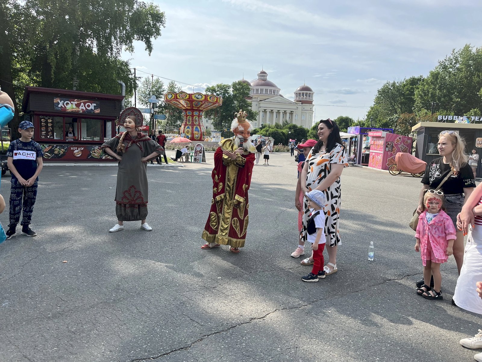 Участие в праздничном мероприятии